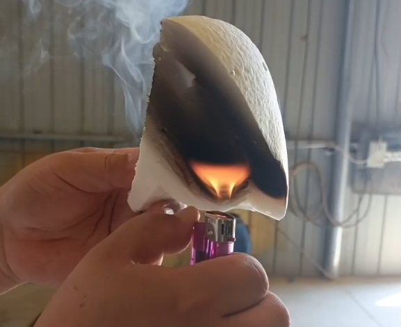 保溫材料耐火性測試